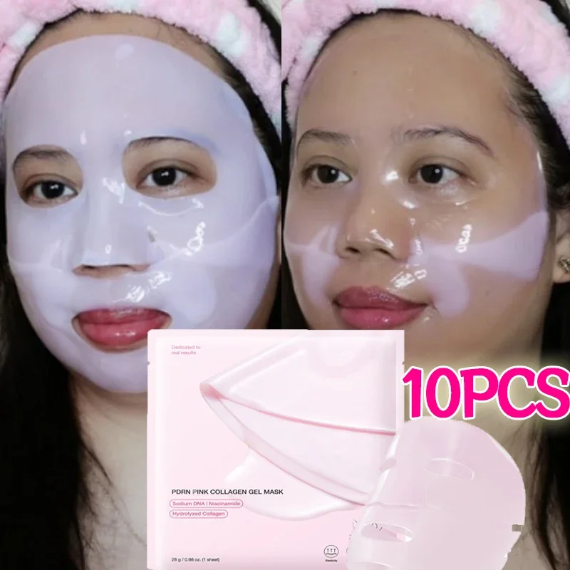 Био-коллагеновая ночная маска для лица сужающая поры глубоко увлажняющая против