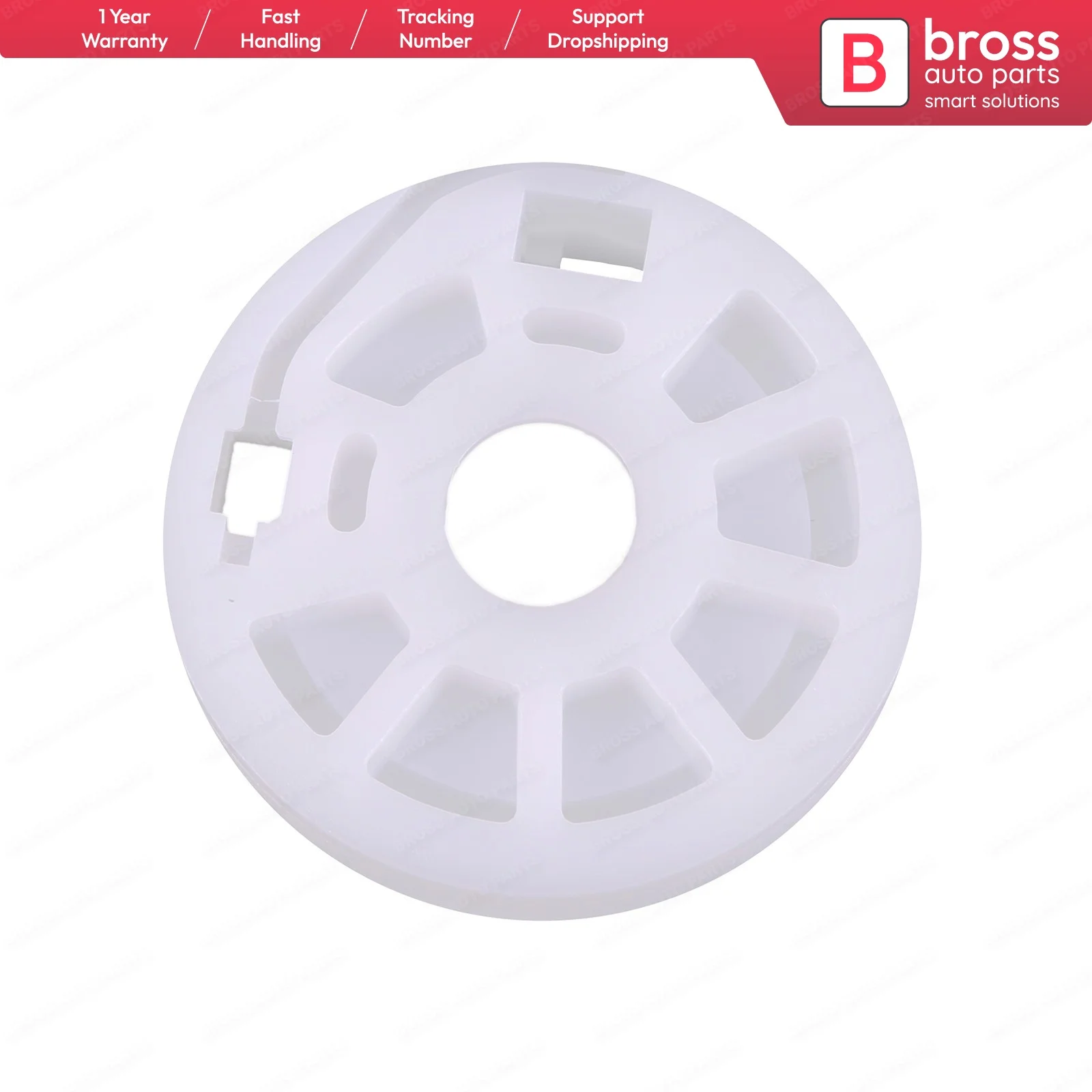 

Bross BWR295 Power Electrical Power Window Regulator Wheel, Front Right for VW Polo HB, front-Back for Ford Focus, Freelander