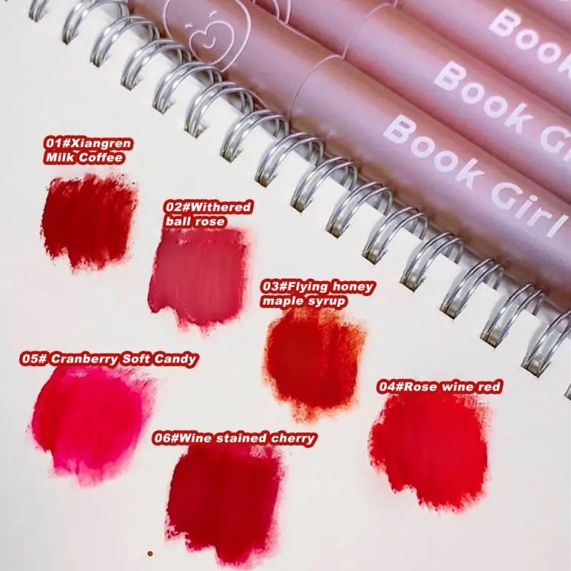 

Matte Velvet Lip Glaze Waterproof Long Lasting Not EasyTo Fade Lip Gloss Silky Smooth Lipstick Makeup Sexy Women Lip Balm Gift