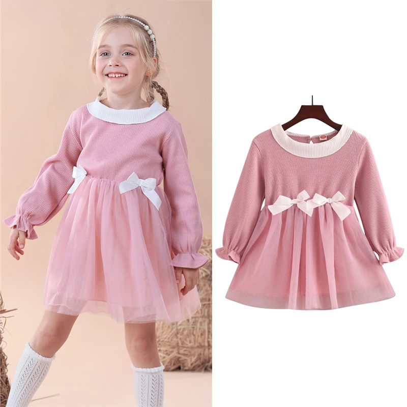 

Fall Boutique Kids Clothing Children Wedding Frozen Birthday Party Elegant Toddler Girls Princess Evening Lolita Dresses Costume