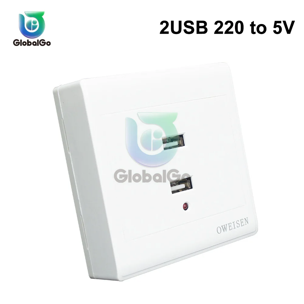 

Aideepen 2/4 портов USB электрическая розетка