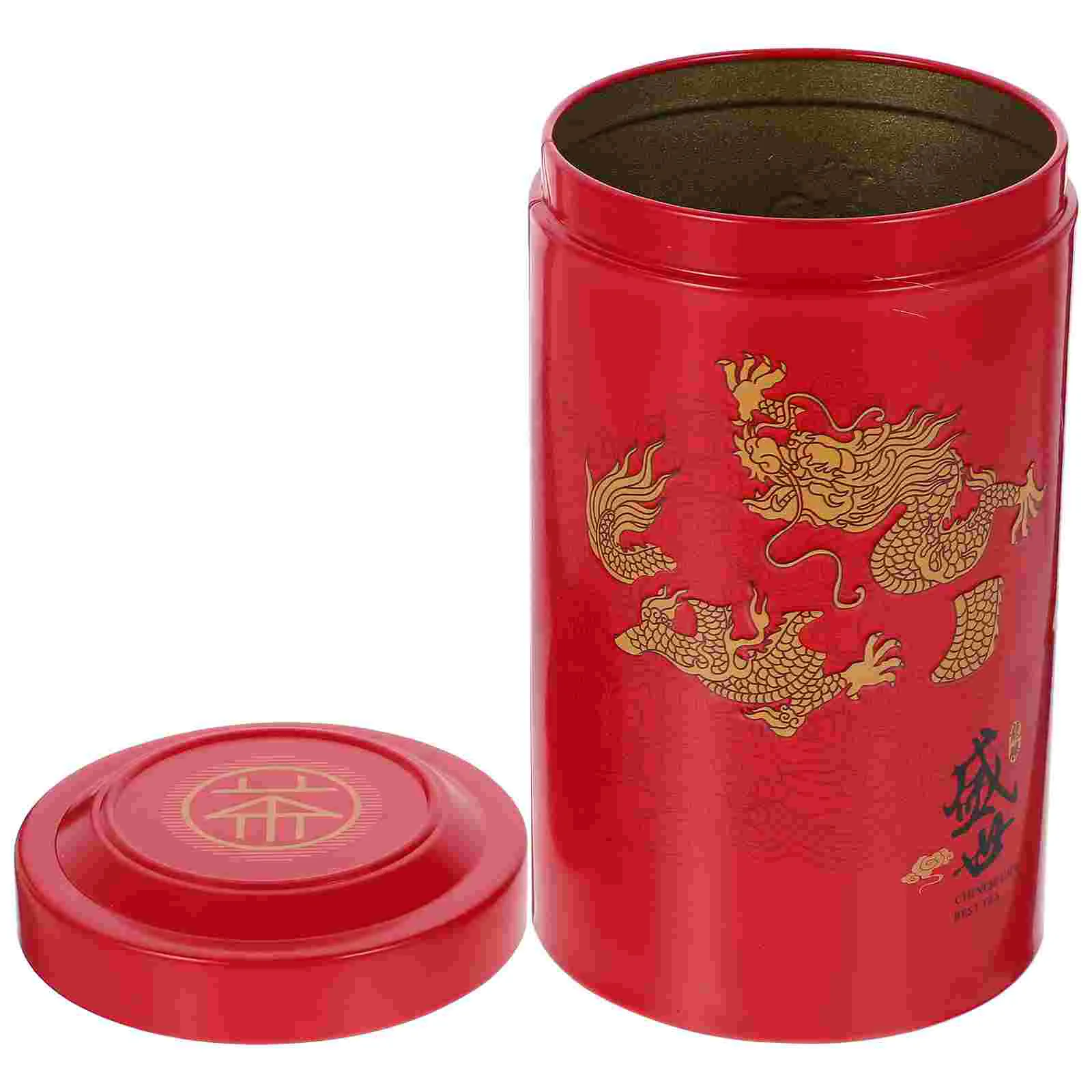 Металлическая канистра для чая в пакетиках контейнер хранения рассыпного кофе