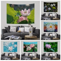 lotus chart tapestry indian buddha wall decoration witchcraft bohemian hippie ins home decor