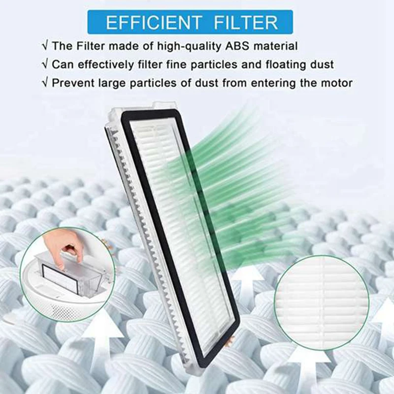 Для Roborock Qrevo S Pro MaxV Детали робота-пылесоса Основный ролик Боковая щетка Hepa-фильтр