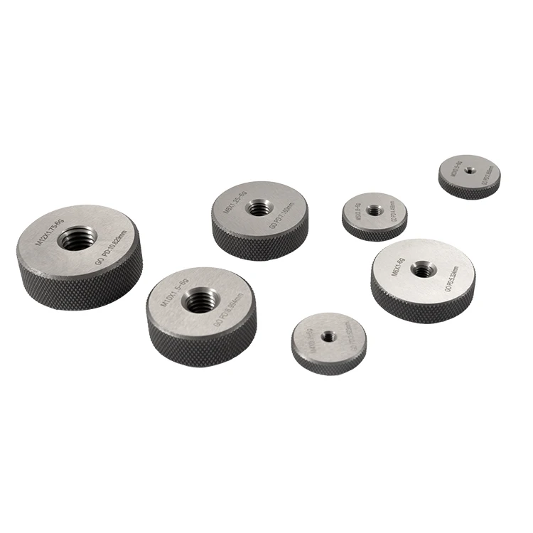 

Dasqua ANSI B1.2 DIN ISO 1502 7Pcs Thread Ring Gauge Set Go&No-Go
