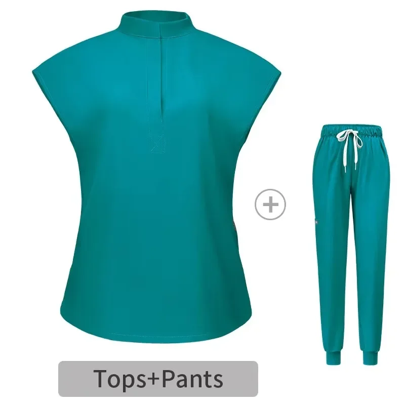 Новые брюки для бега быстросохнущие медсестры и врача унисекс с короткими