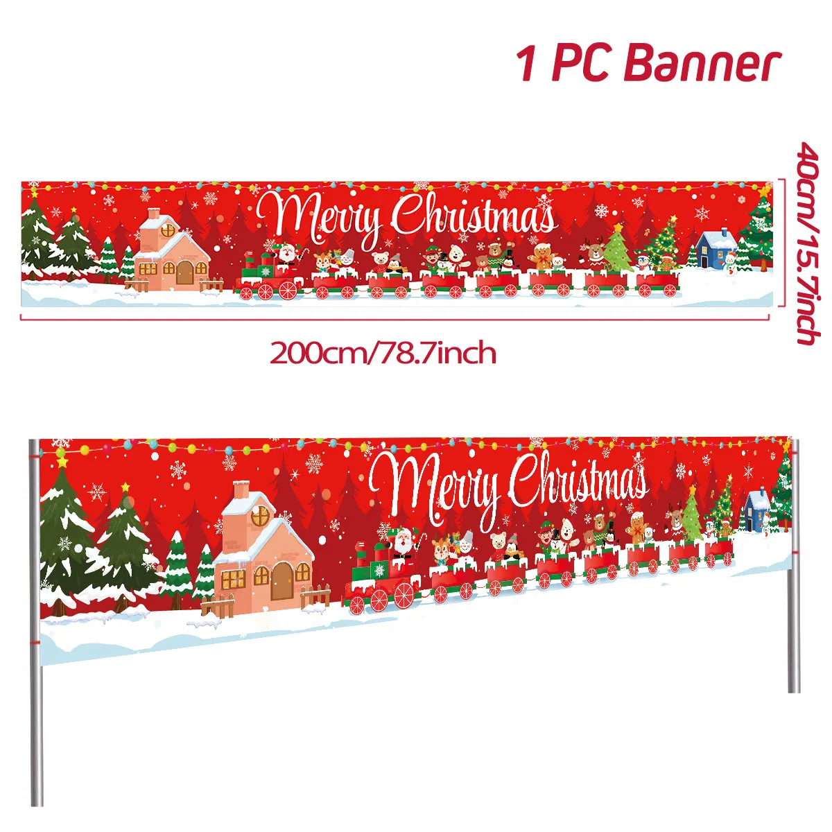 

Рождественский флаг стараясь XS0313