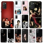 Матовый чехол для телефона Samsung S21 Plus S20 FE S10 Lite S9, Дневники вампира, черный мягкий чехол для Galaxy Note 20 Ultra 10 9 8