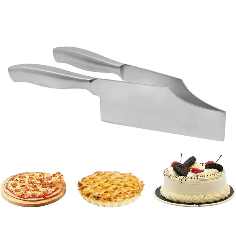 

Serve Cutter Stainless Steel Wedding Cake Slicer Reusable Bread Slice Toast Cut Pie Slicer Pastries Divider For Bread Pies