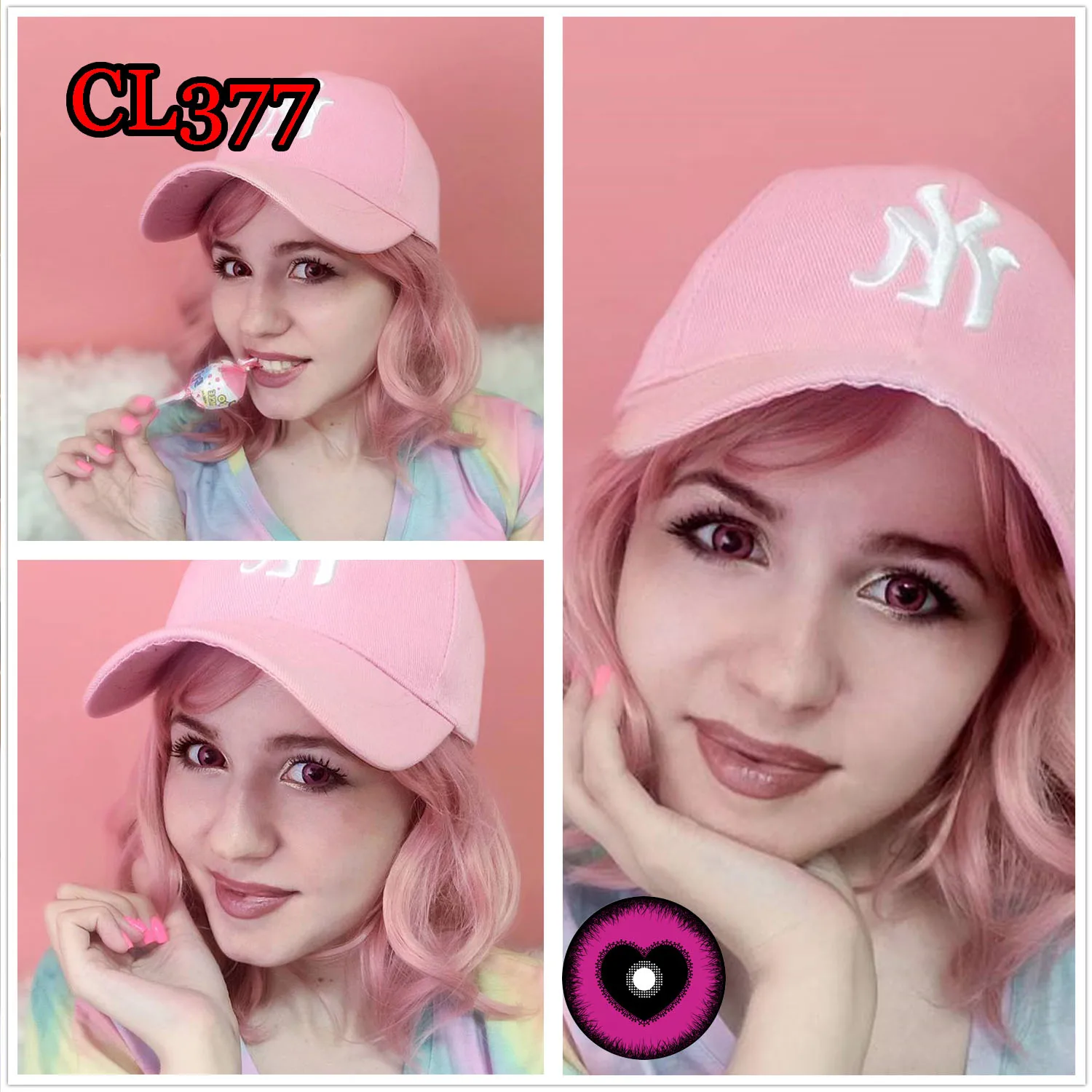 

Cosplay Eyes чехол для контактных линз аниме красочный дорожный держатель Контейнер для хранения