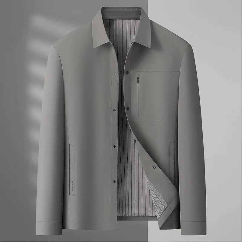 Новое поступление модная осенняя мужская повседневная тонкая куртка с