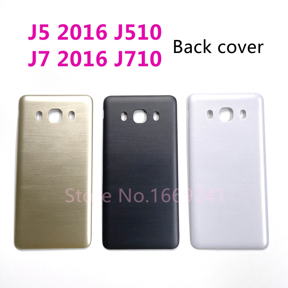 

Back Cover Replacement For Samsung Galaxy J5 J510 J510F J7 J710 J710F 2016 Rear Case Housing Battery Door Lid With NFC Antenna