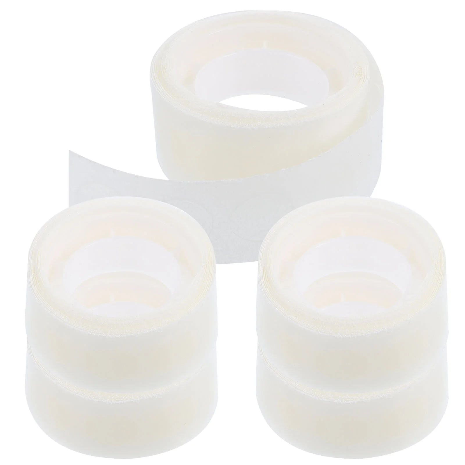 

5 Rolls Craft Adhesive Dots Craft Sticky Tape Round Tape Points Non Trace Balloons Tape Adhesive Dots