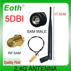 Антенна 2,4 ГГц wi-fi 5dBi SMA разъем PBX 2,4 ГГц антенна wi-fi 2,4 ГГц для усилителя wi-fi + 21 см ufl. IPX 1,13 ОТРЕЗОК кабеля