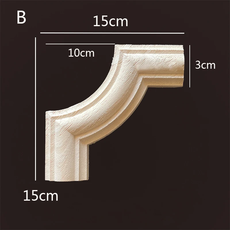 

Винтажные деревянные резные Угловые накладки, аппликация, молдинги, украшение для дома, фон, настенный шкаф, античные наклейки с цветами