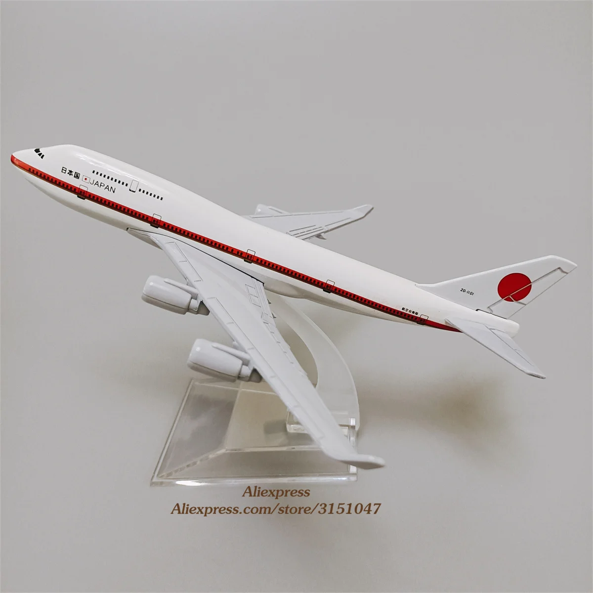 

16cm Air Japan Boeing 747 B747 Airlines Japanese Air Force ONE Airways Alloy Metal Airplane Model Plane Diecast Aircraft w Stand