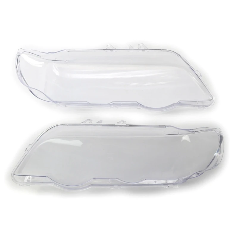 

Car Headlight Lens Glass Lampshade Fog Lamp Cover Headlight Cover for BMW X5/E53 1999-2003 63128379905 63126930209