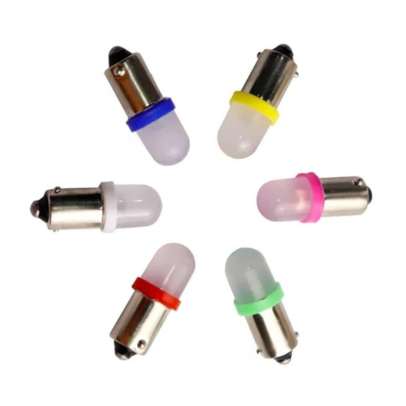 50шт 6В 6 3В BA9S T4W # 44 47 матовый пинбол без полярности сигнальная лампа на приборной