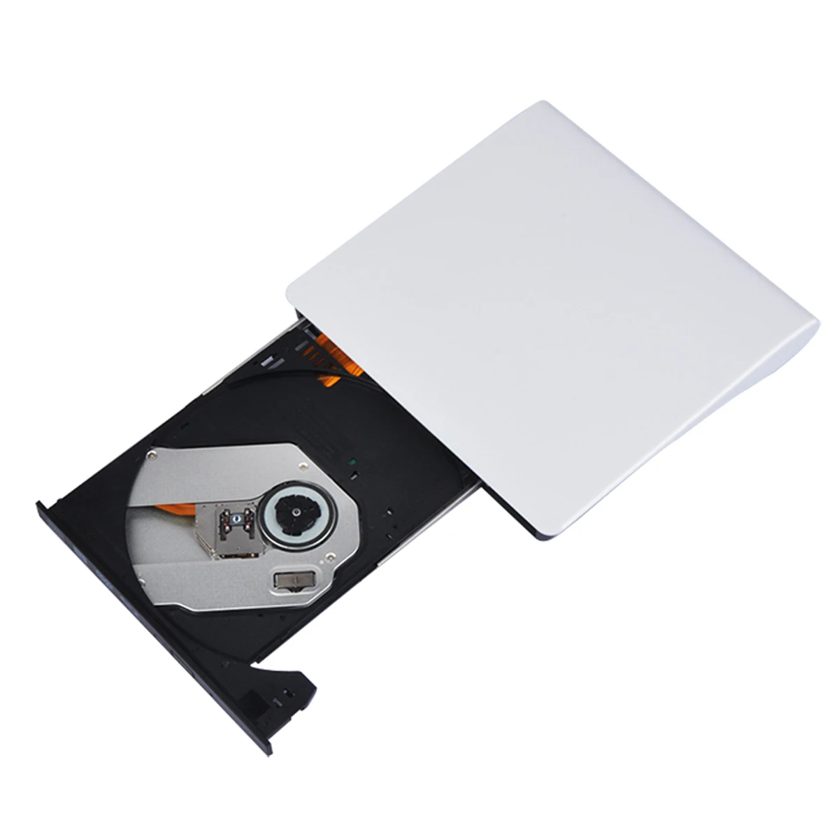 

Slim External USB 3.0 CD DVD DVDRW Burner Writer Drive for Laptop White