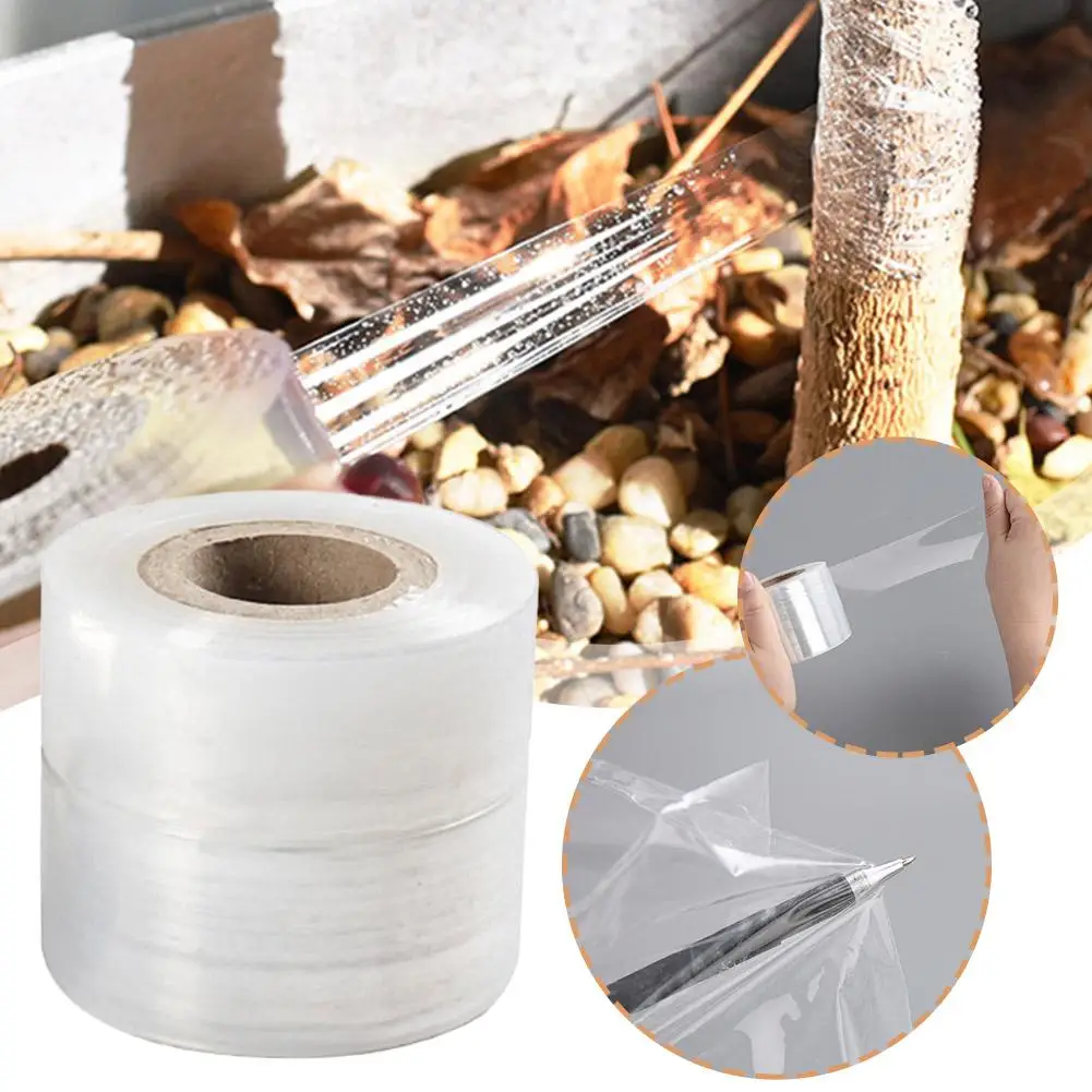 

Leak Proof Cold Proof Insulation Film PE Wrap Film Sealing Bundle Transparent Stretchability Film Roll Transport Fastening H7U9