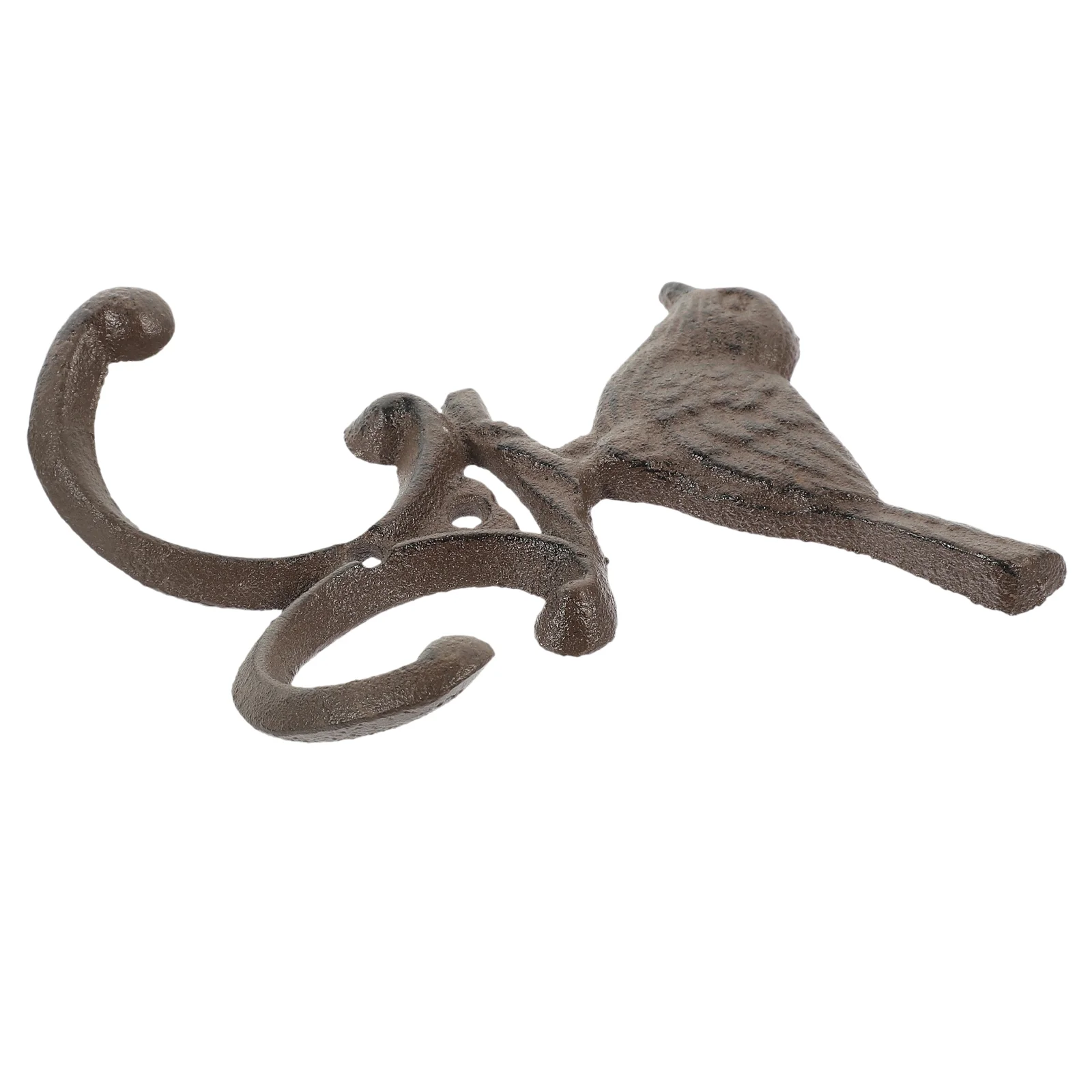 

Wall Mount Coat Hooks Cast Iron Bird Metal Hanger Hanging Old Fashioned Clothes Office