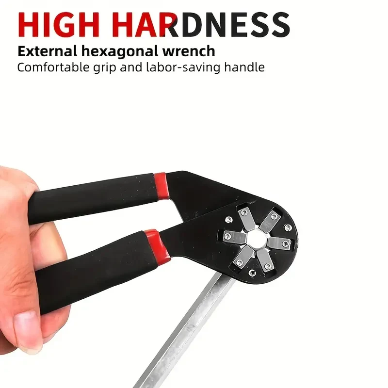 JUNEFOR Универсальный Регулируемый ключ ручные инструменты 6 &quot/8&quot Волшебный