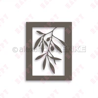 2022 new product hot sole olive branch1 metal cutting die scrapbook diary diy album decoration embossing greeting card handmade