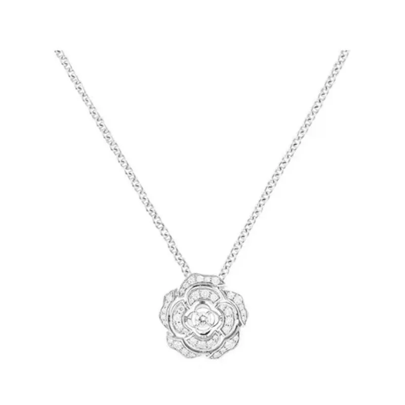 

2022 модное женское ожерелье из стерлингового серебра S925, роскошные ювелирные изделия, очаровательное Высокое качество 1:1
