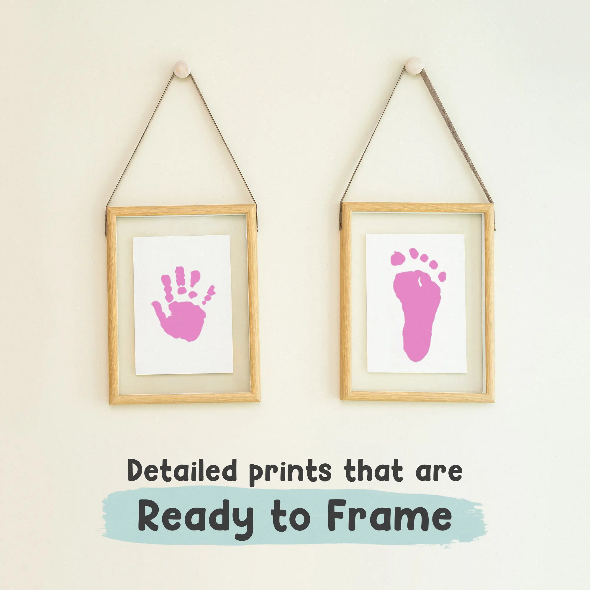 Набор Для Изготовления Черных Отпечатков Пальцев И Следов Детей — Бесчернильный