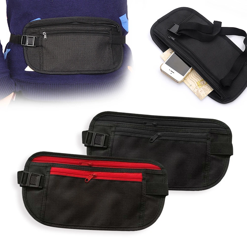 

Unisex Outdoor Sports Waist Bag Anti-Theft Invisible Fanny Pack ID Card Key Phone Holder for Women Men Sport Bag
