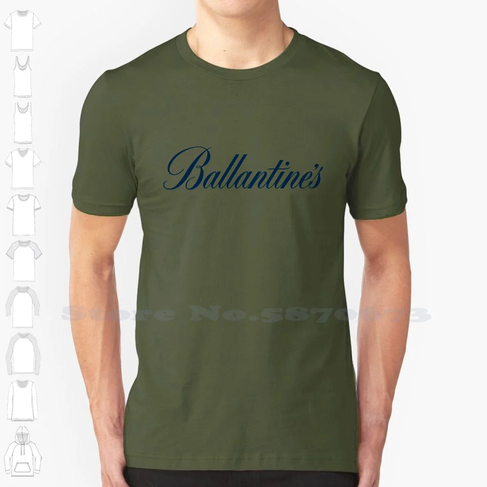 

Ballantine Logo Brand Logo High-quality T Shirts 2023 Fashion T-shirt New Graphic Tee