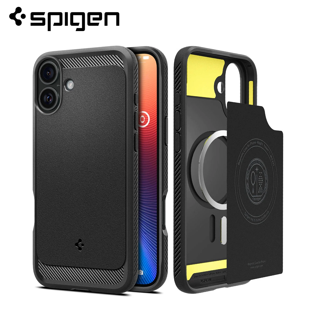 Прочный защитный чехол Spigen MagFit для iPhone 16 Plus / Magsafe