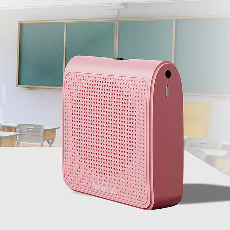 Портативный мини-усилитель голоса Мегафон усилитель с проводным микрофоном