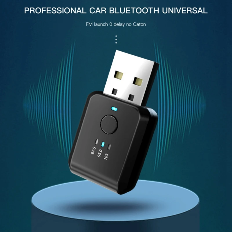 FM-трансмиттер автомобильный беспроводной Bluetooth 5 0 радиомодулятор комплект