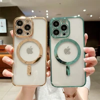 iphone 13 pro max 12 11 phone cover 6d electro super charging case wirless 38 magnet soft clear tpu for 7 8 plus x xr anti drop