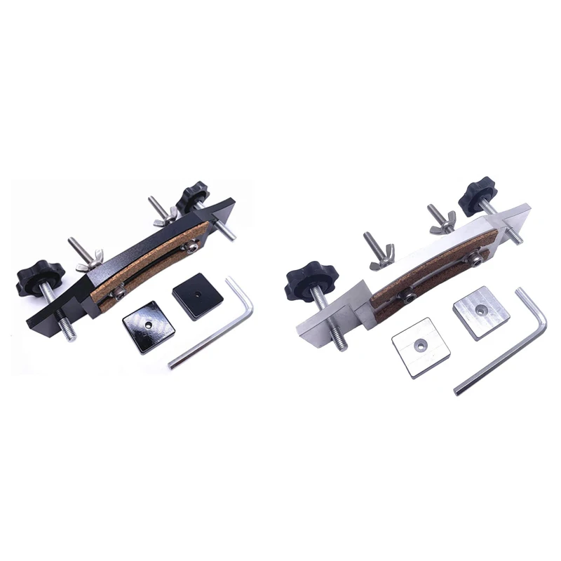 

Metal Guitar Bridge Clamp Stainless Steel Guitar Bridge Bonding Tool For Luthiers Guitar Luthier Tools