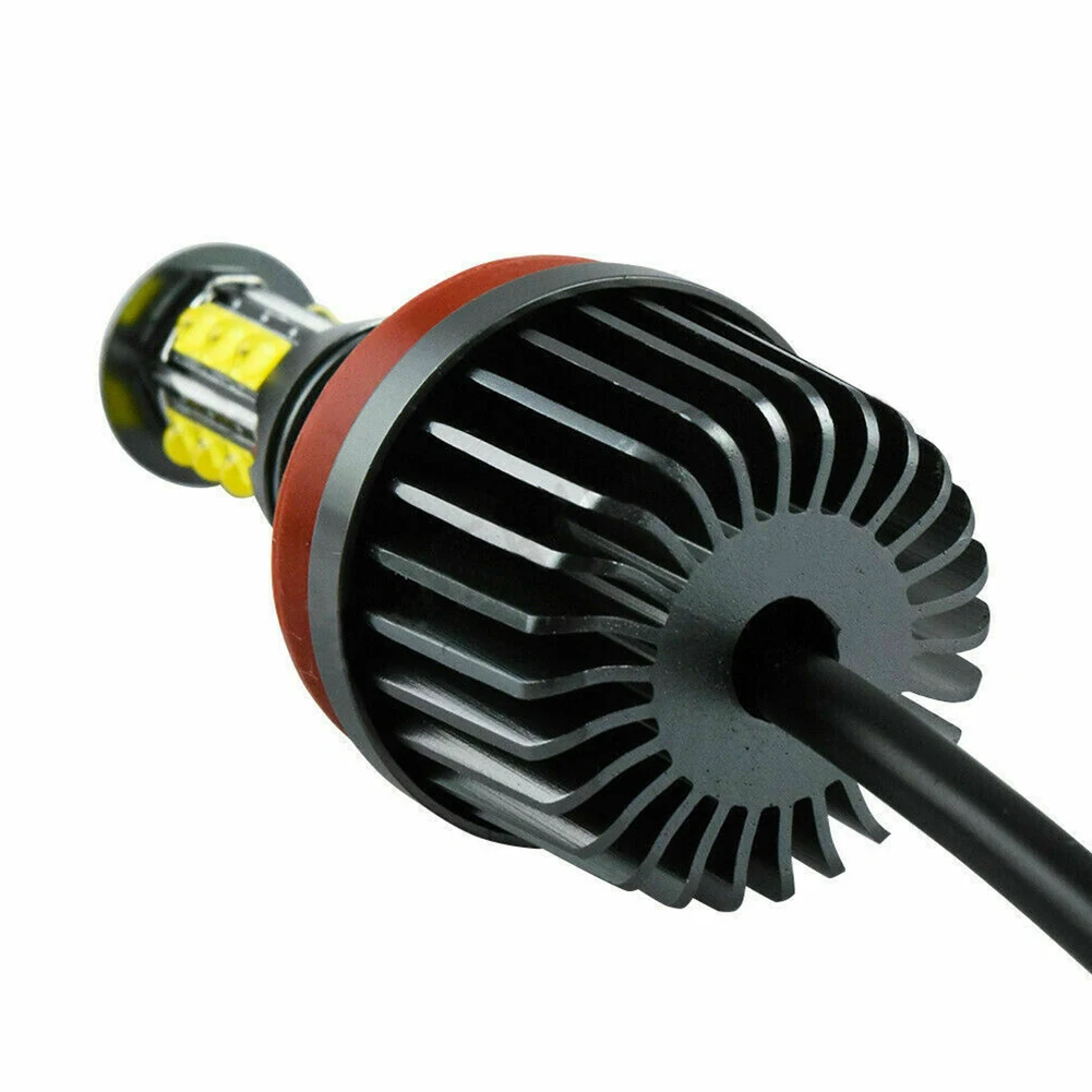 

Light Bulb Angel Eyes LED Car Lights 100% Brand New 6500K-7000K Angel Eyes Bulb LED Light Car Headlights High Power LED Chip