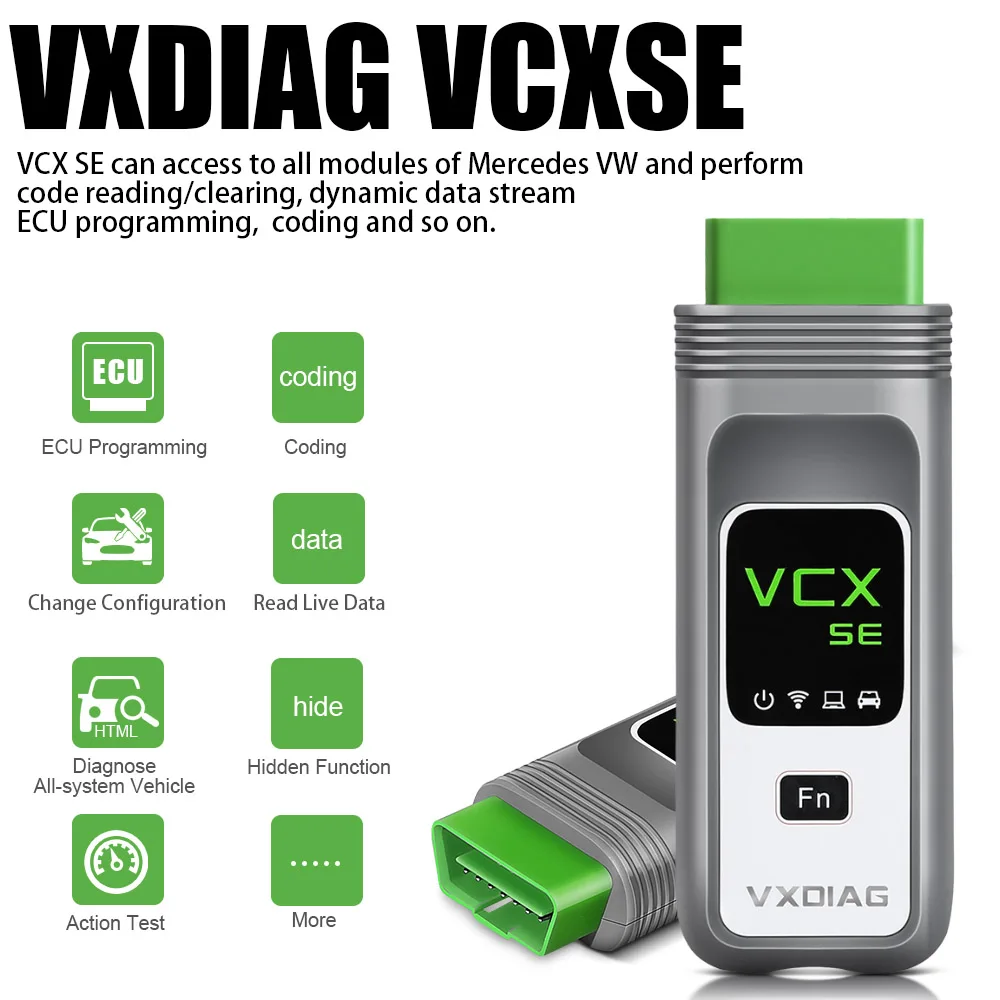 VXDIAG VCX SE 6154 Odis J2534 Поддержка диагностического интерфейса DOIP для VW/AUDI/SKODA