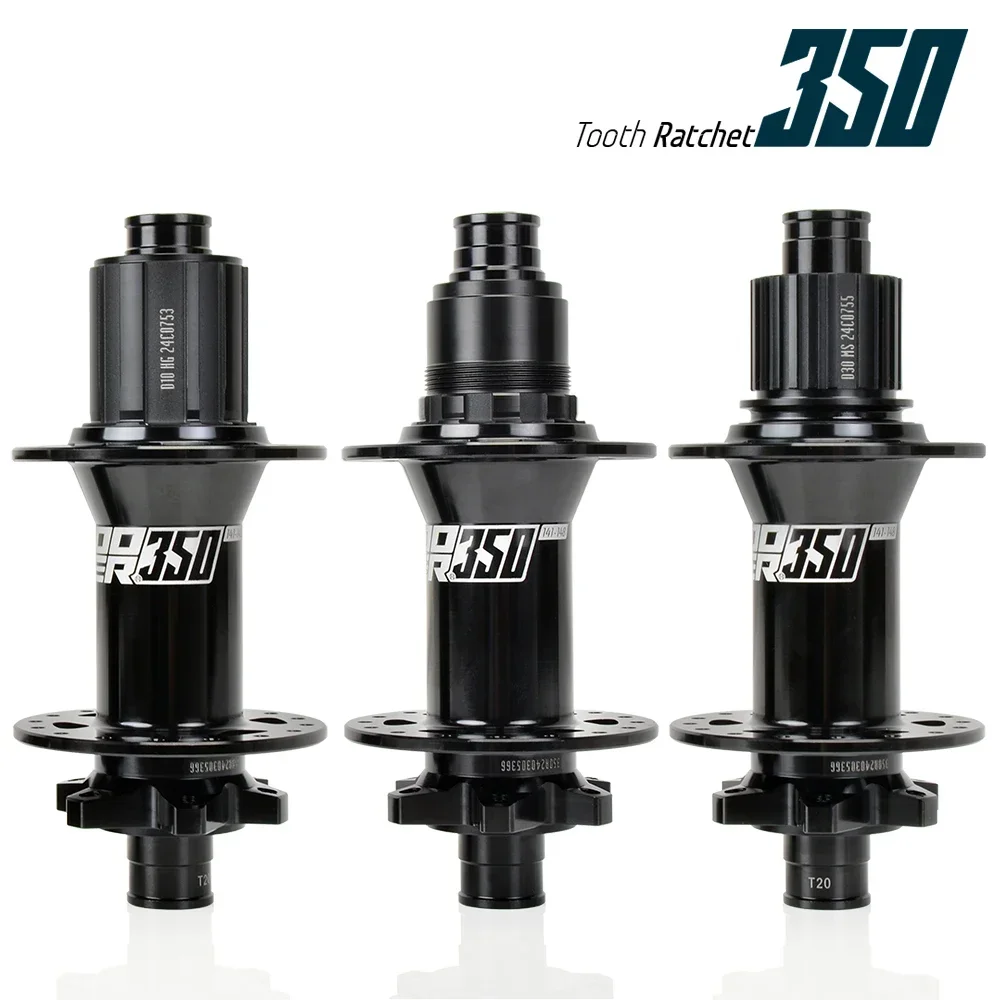 Koozer 350 Rear Boost HG XD MS 10 11 12s Велосипедная ступица MTB 28H 32 отверстия CR-MO Стальная ось 5x141 QR