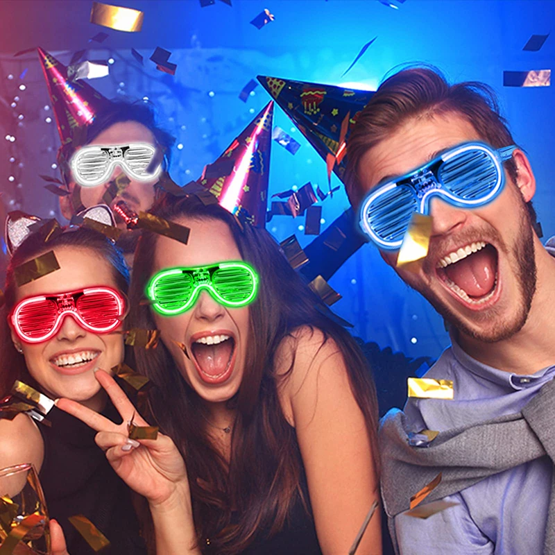 Сувениры для вечеринок со светодиодной подсветкой светящиеся очки яркие палочки