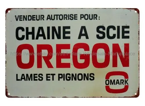 Цепные пилы для циркуляции зубов Орегон лезвия металлические жестяные