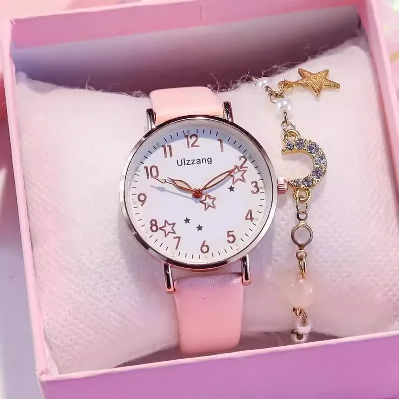 Часы для девочек простые темпераментные часы учащихся младшей и старшей школы