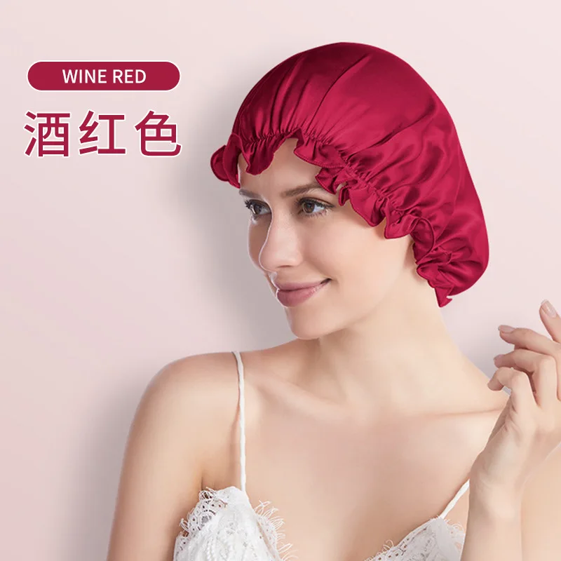 Женская шелковая ночная шапочка из шелка тутового шелкопряда