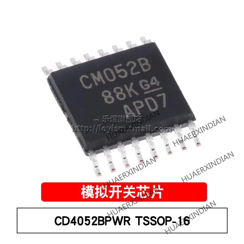 

10PCS/LOT New Original CD4052BPWR CM052B TSSOP16 24:1 In Stock
