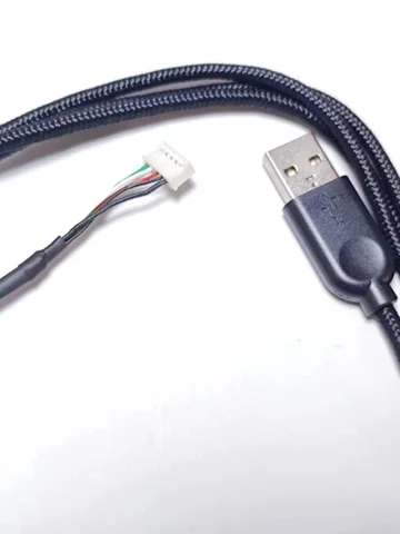 Новый Сменный прочный нейлоновый Плетеный USB-кабель для мыши для G403 hero проводной GPRO проводной G102 мыши