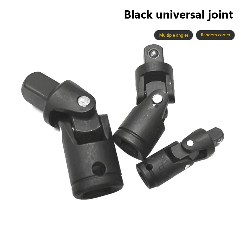 

360 Degree Swivel Knuckle Joint Air Impact Wobble Socket Adapter Hand Tool 1/4" 3/8" 1/2" Universal Joint Set Wrench Converter