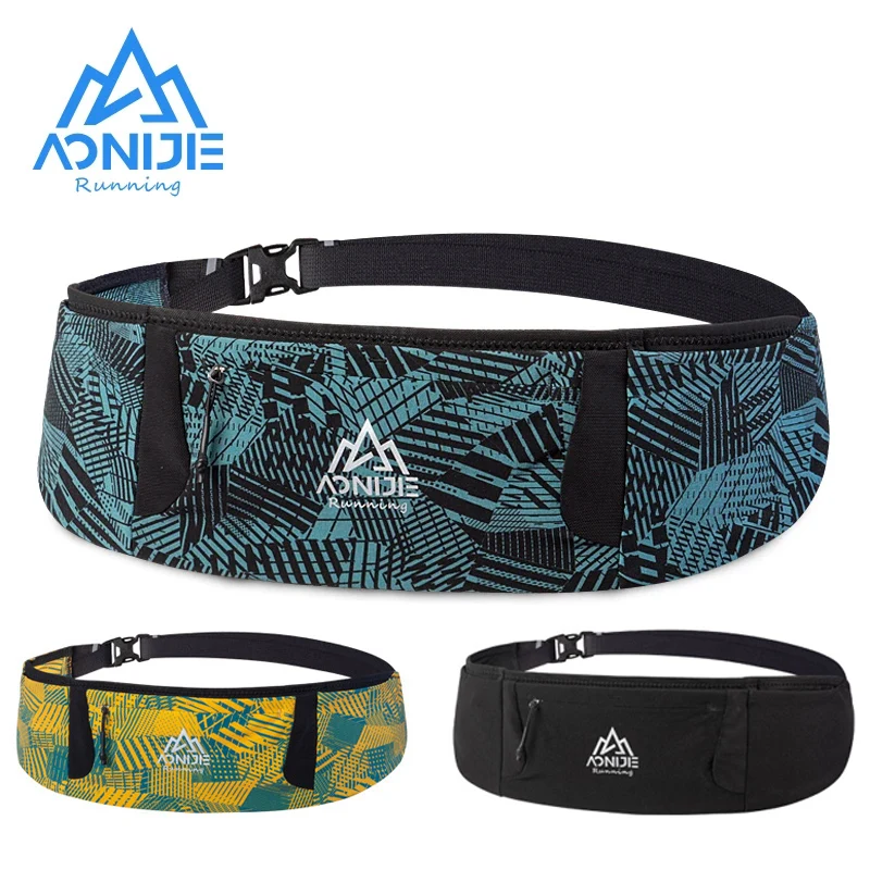 AONIJIE Lightweight Sports Bag Running Fanny Pack Run Pocket Adjustable Men's Waist Bag Traveling Hiking Jogging Cycling Bag