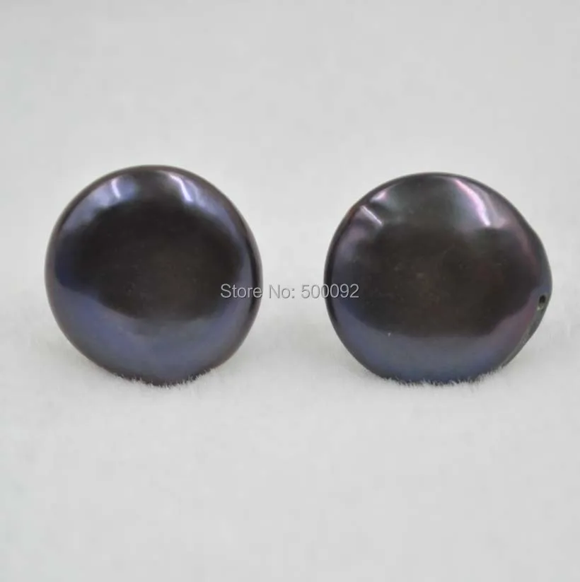 Серьги-гвоздики с искусственным жемчугом 15 мм | Украшения и аксессуары