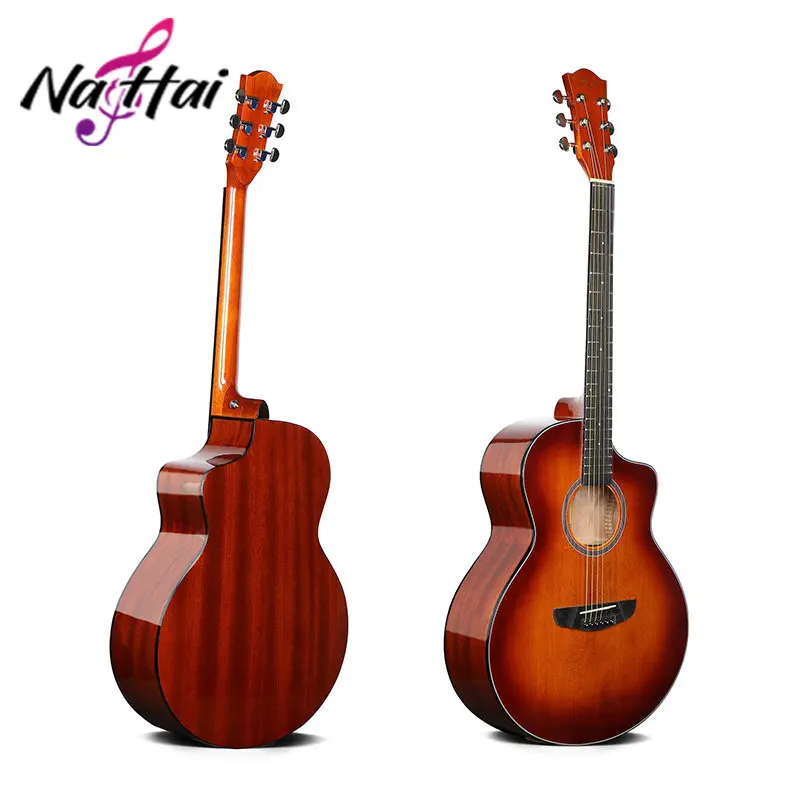 

40 Inch Spruce Wood Acoustic Guitar Original Classic Professional Folk Guitar Classical Beginner Guitars Musical Instrument