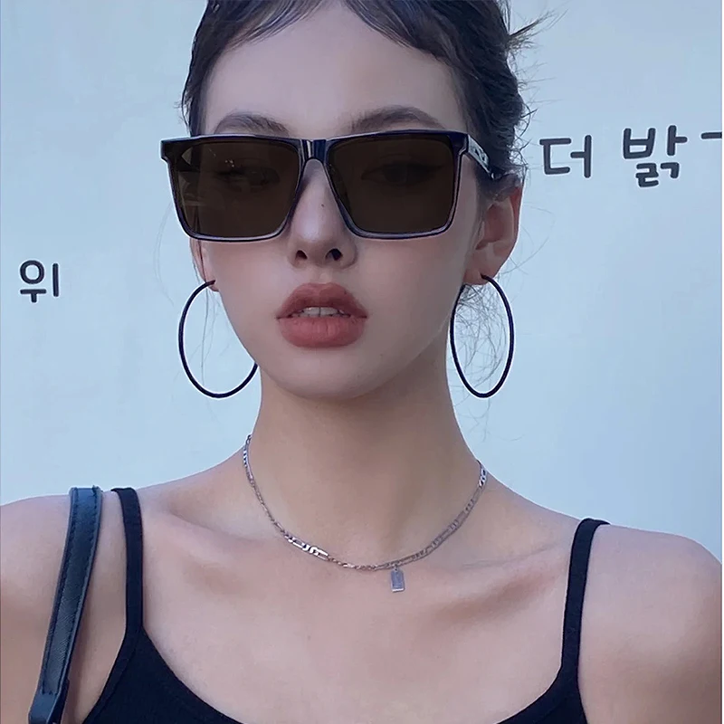 

High-quality Vintage 2023 Summer Classic Square Framed Sunglasses for Women UV Protection Trend Fashion Glasses Unisex Hot Sell